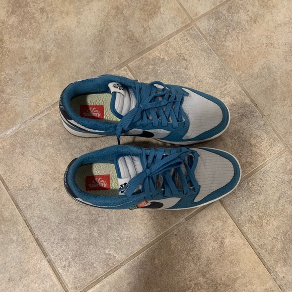 Nike Dunks toasty rift blues size 10